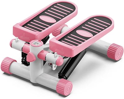 Oefening Stepper - Mini Home Fitness - Thuis Trainen - Hydraulisch Aandrijfsysteem - 142 x 103 x 197 inch - Roze