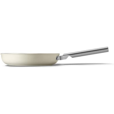 SMEG SMEG koekenpan Crème Keukengerei, Cookware, Koekenpannen, Crème, Jaren 50, Diameter: 24 cm