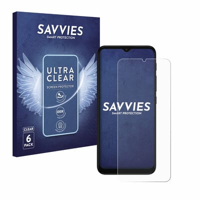 Savvies - Screenprotector voor Motorola Moto G30 - Folie Beschermfolie transparant 6 Stuks