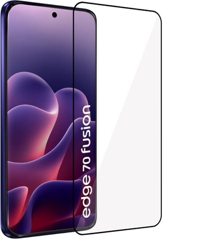 ChiGuard Screenprotector Geschikt voor Motorola Edge 70 Fusion Screenprotector - Beschermglas - Curved - GuardCover