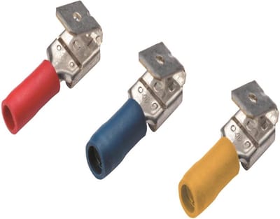 Cimco vlakstekerhuls met aftak geisoleerd 1,5-2,5mm2 6,3X0,8 zak 100