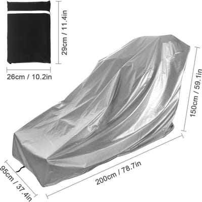 Housse de Tapis de Course Imperméable Housse de Tapis de Course Pliable Housse Anti-Poussière Résistante à l'Humidité Tissu Oxford Durable Sports argenté