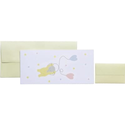 Stewo cadeau envelop baby, formaat 23 x 11 cm.