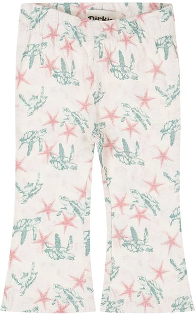 Dirkje Meisjes Flared Legging - Off-white