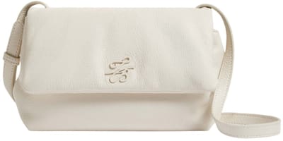 Ted Baker Leren Schoudertas Marrisa Padded Leather Crossbody Bag Ecru Crème