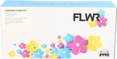 FLWR HP 124A cyaan (Huismerk (remanufactured))