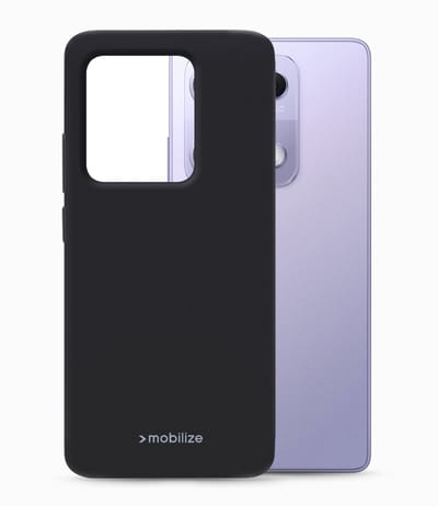 Mobilize Hoesje geschikt voor Xiaomi Redmi Note 14S Telefoonhoesje Flexibel TPU | Mobilize Rubber Gelly Backcover | Redmi Note 14S Case | Back Cover - Zwart