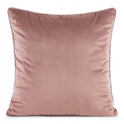 Decoratieve Kussensloop Gaja 2, 45x45 cm, Donkerroze Velours