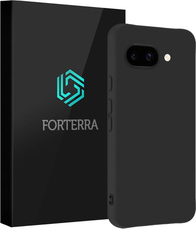 Hoesje Geschikt voor Google Pixel 9a - Sterk & Shockproof - Siliconen Case - Hoes Cover - Zwart