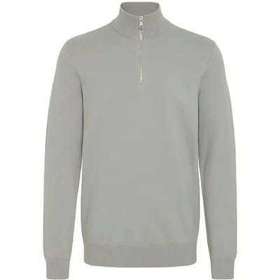 Pull met 1/2 ritssluiting van katoen en nylon Blend Bryan