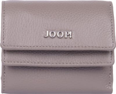JOOP! Leren Portemonnee Vivace Lina Purse Fungi Grijs