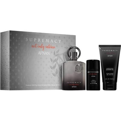 Supremacy Not Only Intense Extrait De Parfum Gift Set 100 Ml, After Shave Balm 150 Ml And Shower Gel 150 Ml