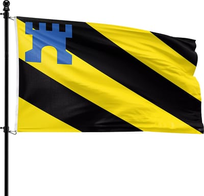 VlagDirect - Medemblik vlag - Gemeente Medemblik vlag - 90 x 150 cm.