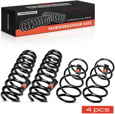 Frankberg 4x Veer Vooras Achteras voor BMW 1er Coupé E82