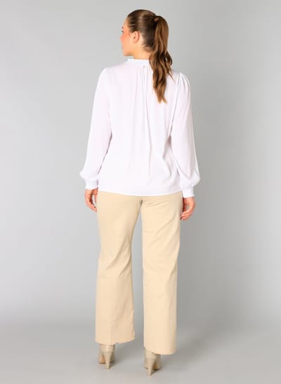 YESTA Valentien Tops - Off White - maat X-0(44)
