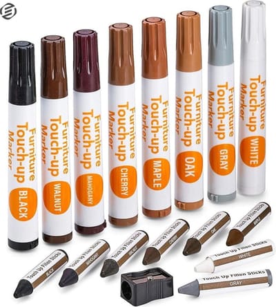 Equivera Laminaat Reparatieset - Laminaat Repareren - Meubel Reparatie - Meubel Reparatieset - Laminaatstift - Laminaat Stift - Laminaat Stiftje Reparatie