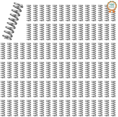 Compressieve veren 100 Stuks - Hoge Elasticiteit en Precisie voor Diverse Toepassingen