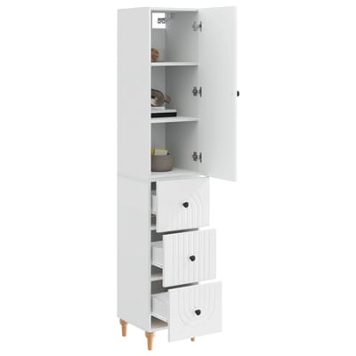 vidaXL - Kast - Set - 2 - st - Bewerkt - hout