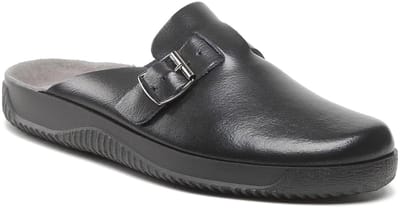 Rohde Soltau slippers voor heren, zwart 1970 90
