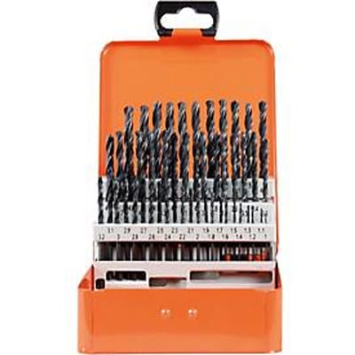 Projahn schroefboorset ECO, HSS-R, 50-delig, Ø 1-5,9 mm / 0,1 mm stappen, in boorpatroon