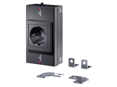 Rittal Sz Led Systeem Socket Box Type F (Europese Stekkerdoos) - 2500710