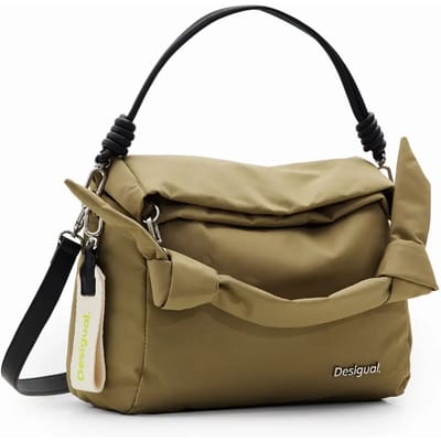 Desigual Handtas Schoudertas Loverty 3.0 Hand Bag Kaki