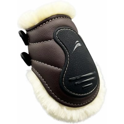 Vetlokbeschermers voor paarden met bont eQuick Glam Fluffy