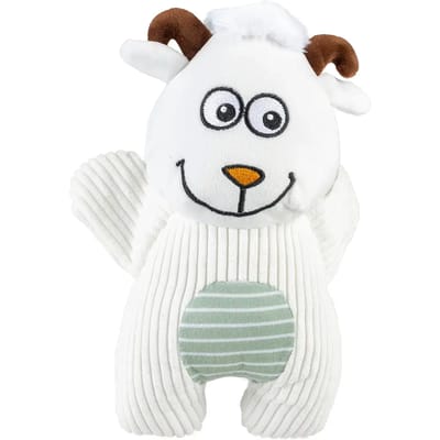 Duvoplus - Speelgoed Voor Dieren - Hond - Pluche Duo Husky + Been M - 27,5x27,4x16,5cm Meerkleurig - 1st