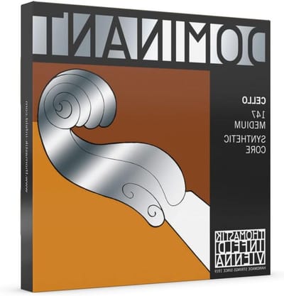 Cello C Snaar - Cello Snaar Chroom - Muziek Maken - Nylon Kern - 4/4 - Chroom