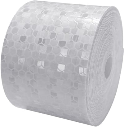 Dailygoody - Reflecterende Strips - Zelfklevende Reflecterende Stickers - Waterproof - 10 Meter - Ideaal voor Trucks - PVC Materiaal