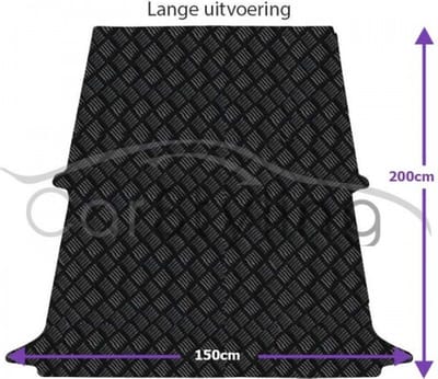 Laadvloermat Renault Kangoo verlengde uitvoering 2008-heden