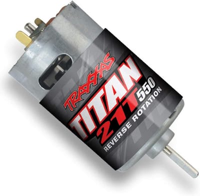 Krachtige 550 Elektrische Motor met Omgekeerde Rotatie voor RC Voertuigen