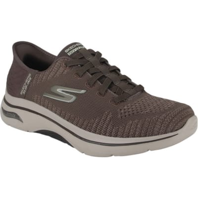 Skechers Slip-Ins Go Walk Arch Fit 2.0 Grand Select 2 Instappers - Heren - Taupe - Maat:40