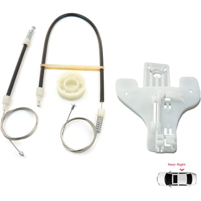 BWR5323 Elektrische Raammechanisme Reparatieset Achter Rechter Deur voor Seat Toledo MK3 5P2 2004-2009 Altea 5P1 XL 5P5 5P8 5P0839462