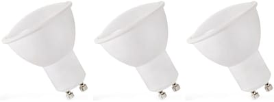 Spectrum LED Lamp GU10 1.5W - 230V - 120 Lumen - 3000K Warm Wit - Gezellig licht - Energiezuinig - 3 stuks