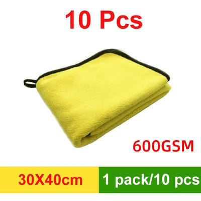 Microvezelhanddoek Automicrovezeldoek Washanddoek Microvezelreinigingsdoek Autowashanddoek Autodetailing 30x40cm/1 pack /10 pcs