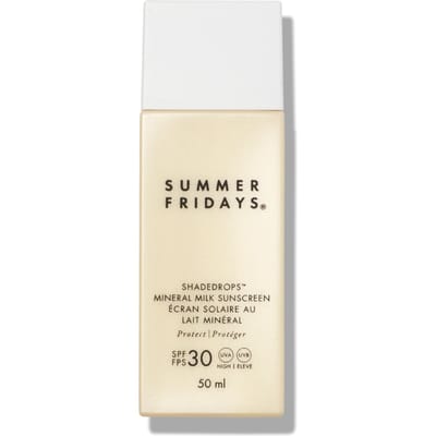 Summer Fridays Shadedrops Broad Spectrum Spf 30 Mineral Milk Sunscreen
