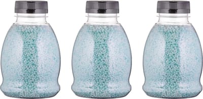Badkaviaar Hamam - 225 gram - Fles met zwarte dop - set van 3 stuks - bad parels voor in bad