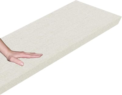 Bank Kussen Outdoor - Zitkussen Tuinbank - Comfortabel Zitten - Wasbare Hoes - 140x50x5cm - Beige