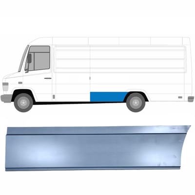Reparatiepaneel achterspatbord voor Mercedes Vario 1996- / Links