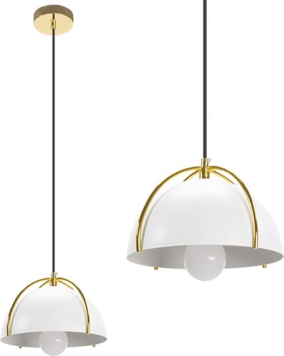 Toolight App1216-1Cp Hanglamp Goud 13X23X13Cm
