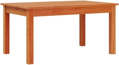 Salontafel Massief Grenenhout 80x50x40 cm in Wasbruin
