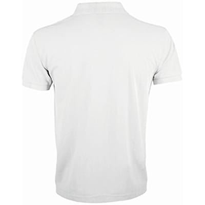 SOLS Heren Prime Pique Poloshirt met korte mouwen (Wit)