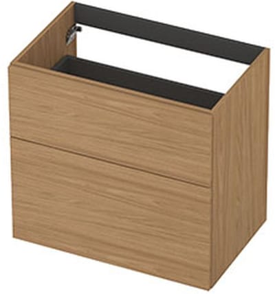 INK - Onderkast 2L A-sym Decor Tbv Grepen - 700x450x650 Mm - Blank Eiken