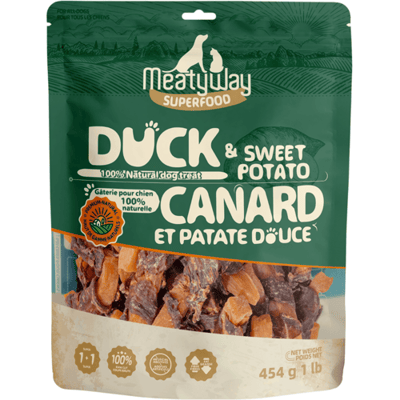 MeatyWay Eend en zoete aardappel 454 g