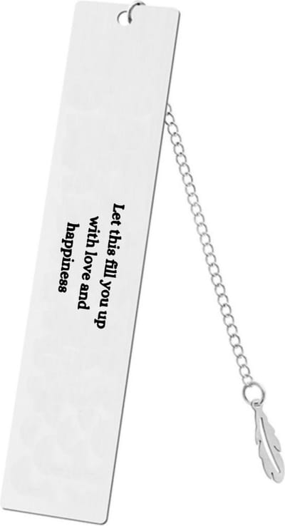 Akyol - let this fill you up with love and happiness boekenlegger - Liefde - relatie - cadeau