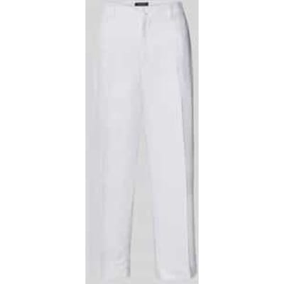Loose fit stoffen broek van mix van linnen en viscose model 'SENDON'