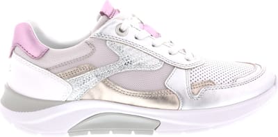 Dames Sneakers Gabor 66.925.53 Rolling Soft Zilver - Maat 4½