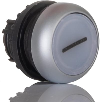 Drukknop Plat - Wandschakelaar Tastend - Verlichting Bediening - Vlakke Inbouw - 30x30x30cm - Wit