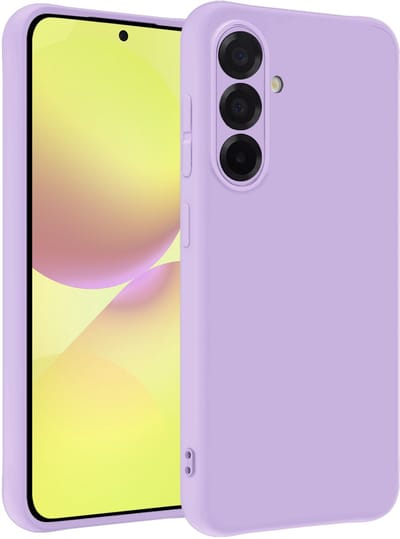 Hoesje - Geschikt voor Samsung Galaxy A36 - Sterk & Shockproof - Hoes Cover - Siliconen Case - Telefoonhoesjes - Lila